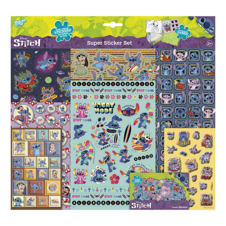 Super set stickers STITCH