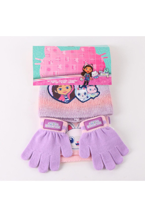 Set gorro guante bufanda GABBYs