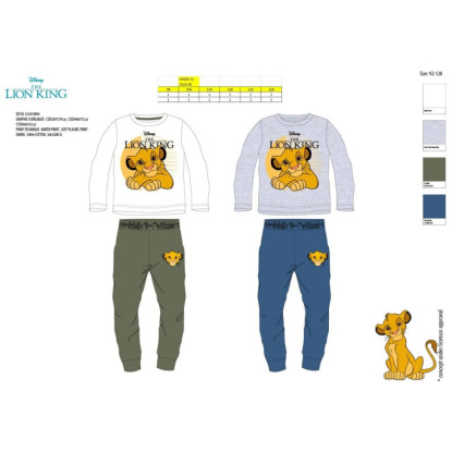 Pijama algodón REY LEÓN 