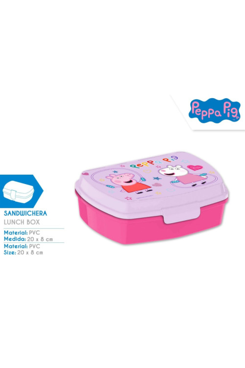 Tupper rectangular PEPPA PIG