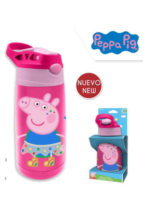 Botella SS 450ml PEPPA