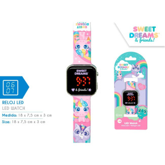 Reloj digital led UNICORNIO