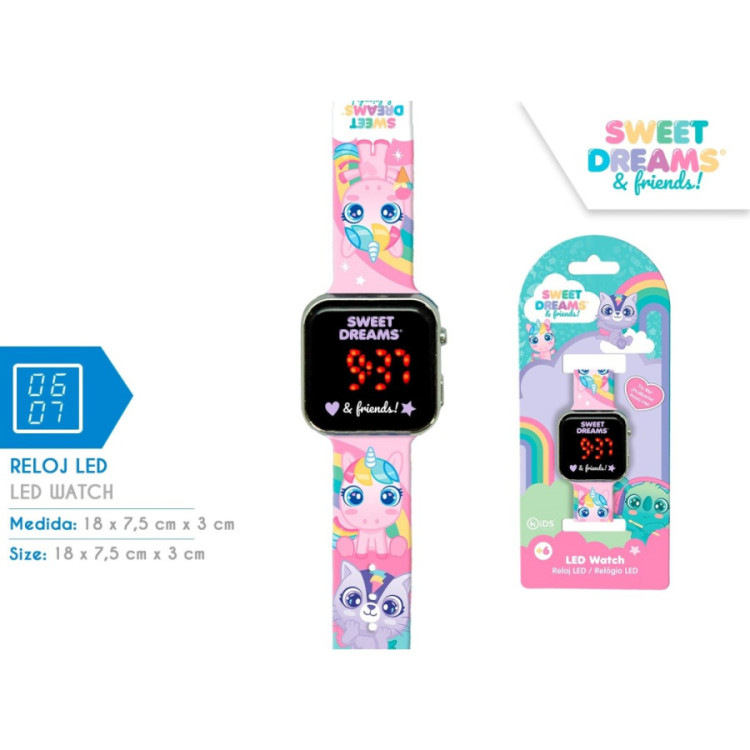 Reloj digital led UNICORNIO