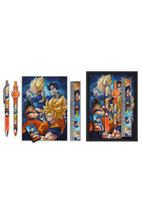 Caja con papeleria DRAGON BALL