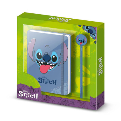 Set diario + boli STITCH