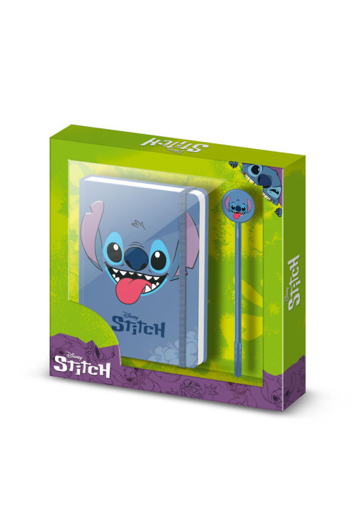 Set diario + boli STITCH