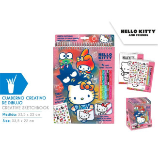 Libreta creativa HELLO KITTY