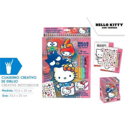 Libreta creativa HELLO KITTY