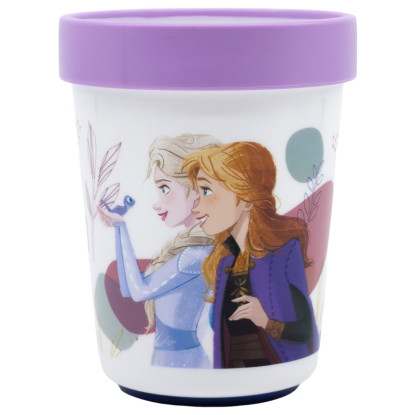Vaso 260ml antidesliz. FROZEN trust the journey