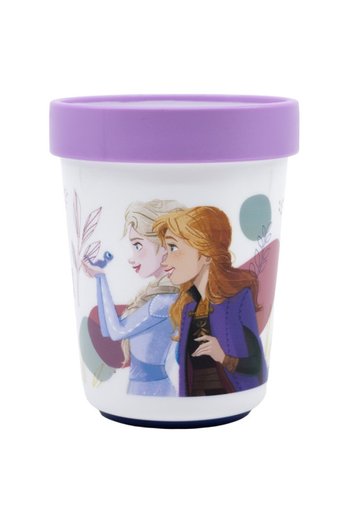Vaso 260ml antidesliz. FROZEN trust the journey