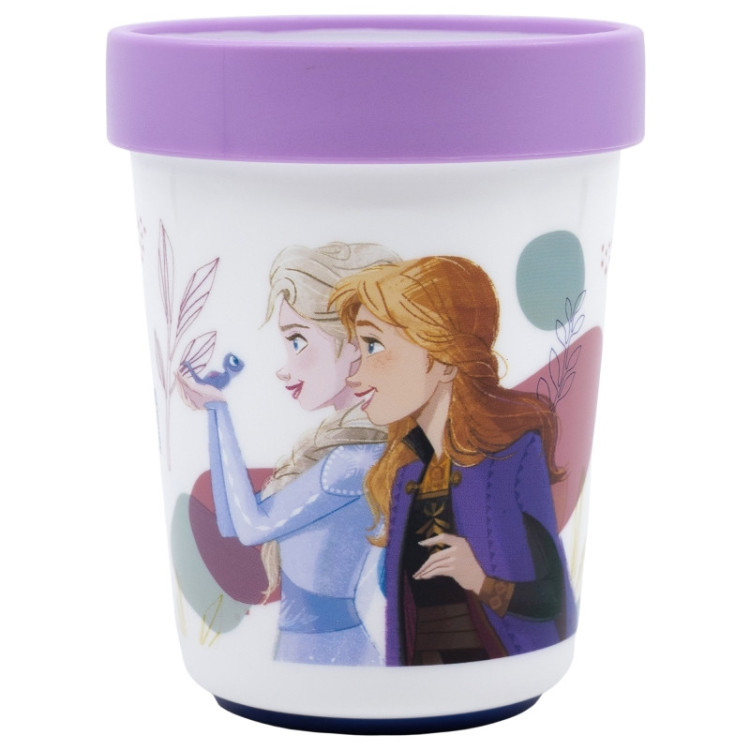 Vaso 260ml antidesliz. FROZEN trust the journey
