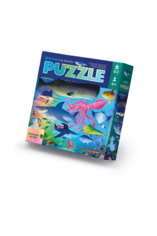 Puzzle 60pc SHARKS