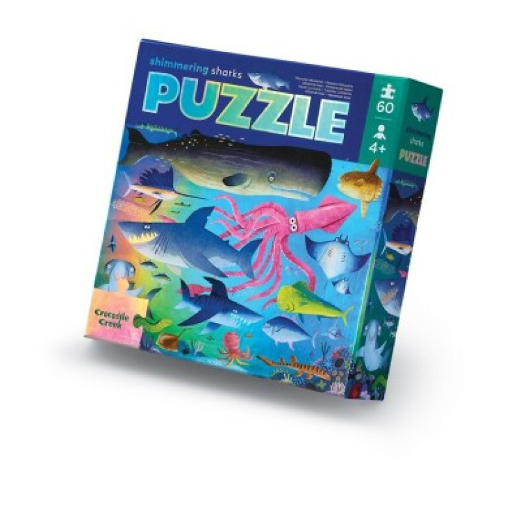 Puzzle 60pc SHARKS