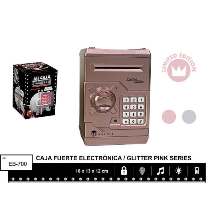 Caja fuerte hucha PINK