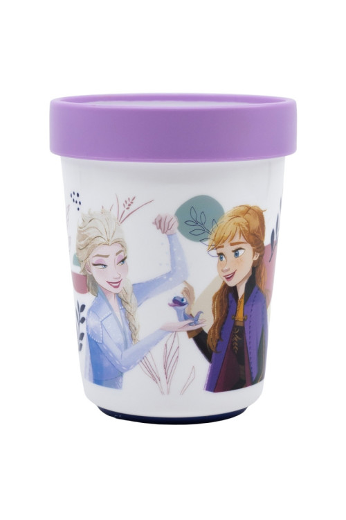Vaso 260ml antidesliz. FROZEN trust the journey