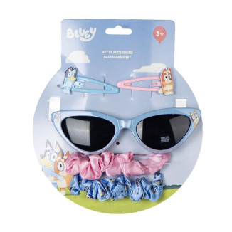 Set pelo + gafas BLUEY