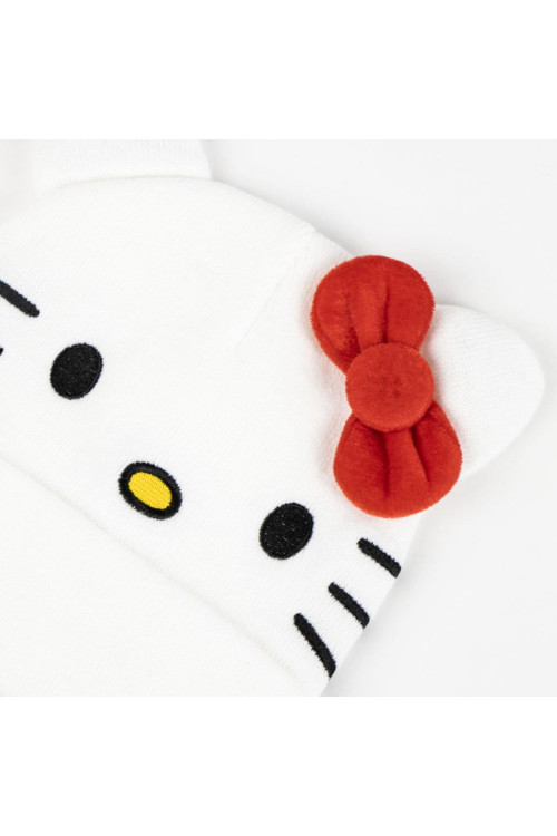 Set gorro guante HELLO KITTY
