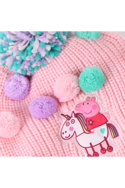 Set gorro guante bufanda PEPPA