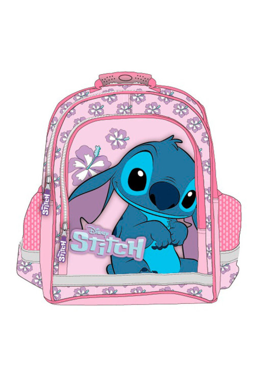 Mochila 42cm STITCH flowers