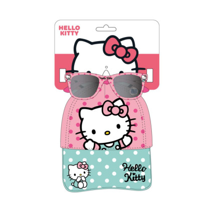 Set gorra + gafas HELLO KITTY