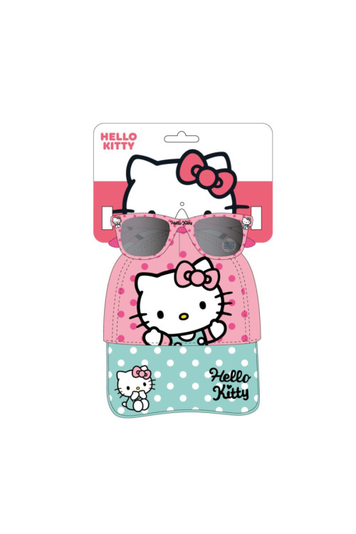 Set gorra + gafas HELLO KITTY
