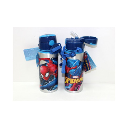 Botella 600ml correa SPIDER silver