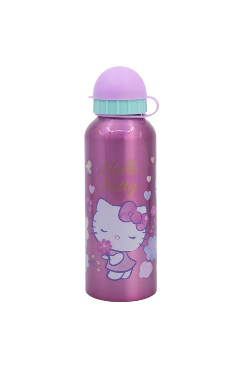 Botella 500ml aluminio HELLO KITTY