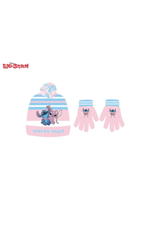 Set gorro guante STITCH