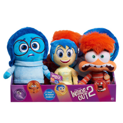 Peluche 25cm INSIDE OUT sonido