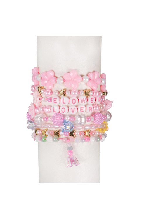 Crea pulseras FLOWER LOVER