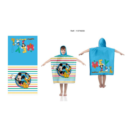 Poncho algodon MICKEY