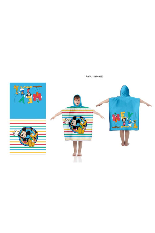 Poncho algodon MICKEY