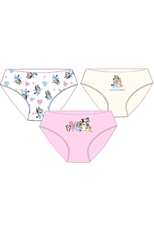 Set 3 slip BLUEY