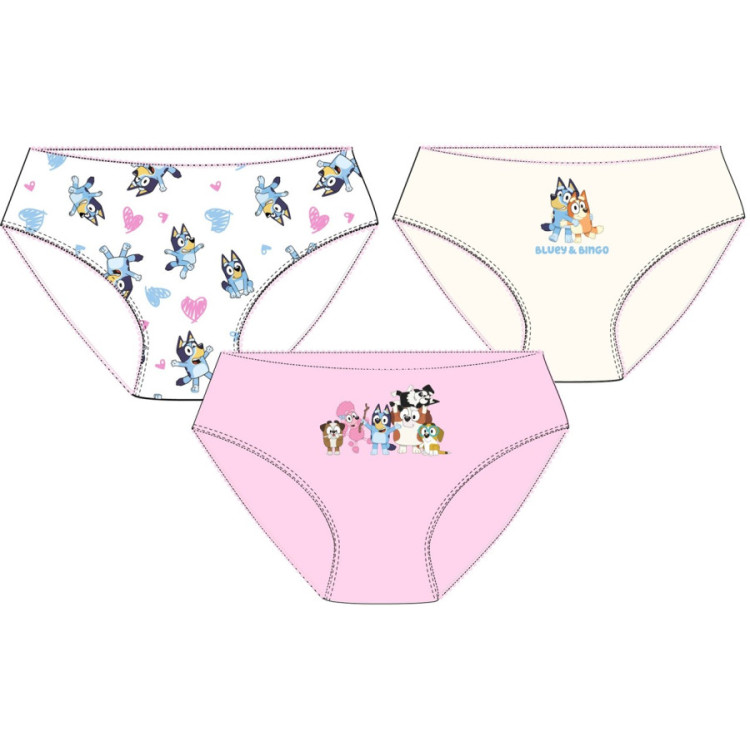 Set 3 slip BLUEY
