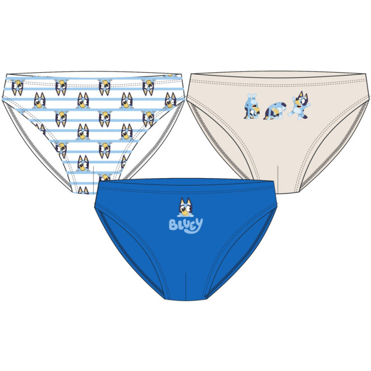 Set 3 slip BLUEY