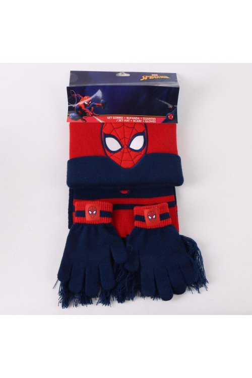 Set gorro guante bufanda SPIDER