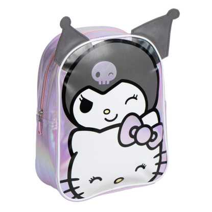 Mochila 28cm HELLO KITTY kuromi