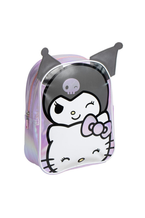 Mochila 28cm HELLO KITTY kuromi