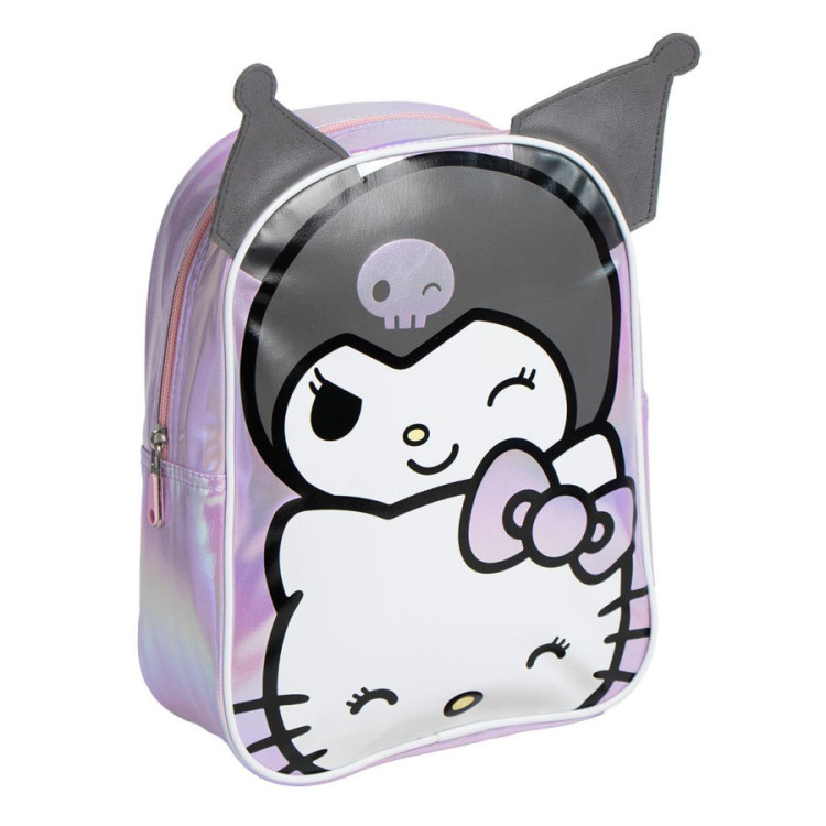 Mochila 28cm HELLO KITTY kuromi