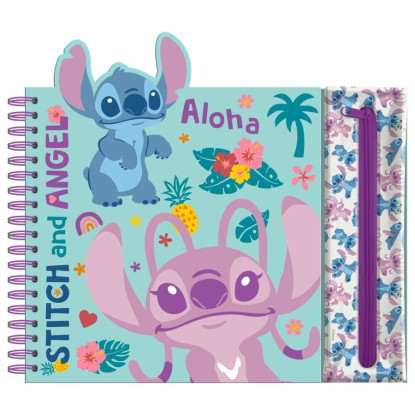 Cuaderno actividades estuche STITCH