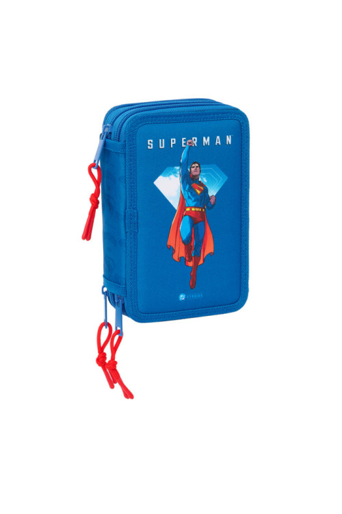 Plumier triple SUPERMAN