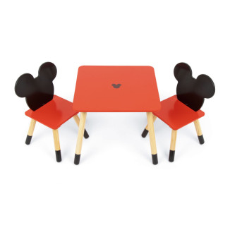 Set mesa + 2 sillas MICKEY