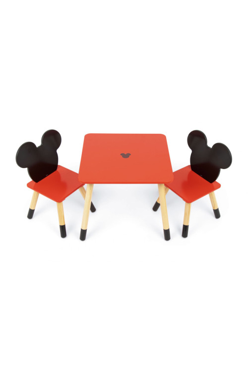 Set mesa + 2 sillas MICKEY