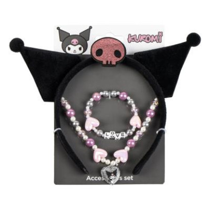 Set diadema + joyas KUROMI