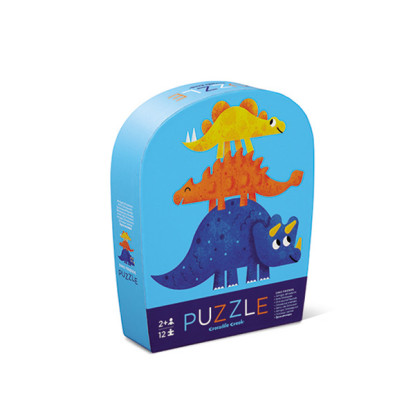 Puzzle 12pc DINOS