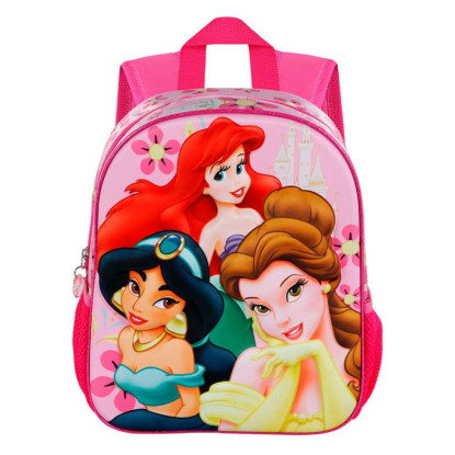 Mochila 31cm 3D PRINCESAS