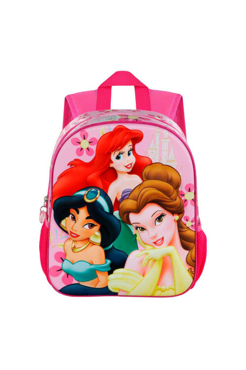 Mochila 31cm 3D PRINCESAS