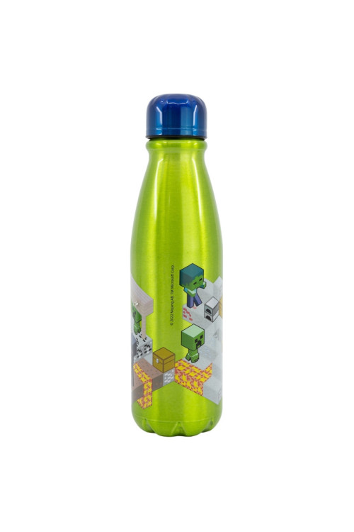 Botella 600ml aluminio MINECRAFT