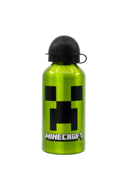 Botella 400ml aluminio MINECRAFT