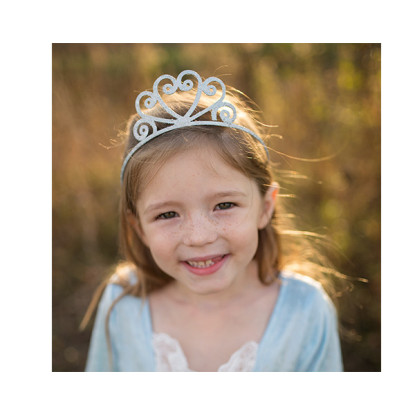 Tiara silver glitter